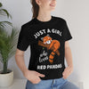 Just a Girl Who Loves Red Pandas TextileDE Germany
