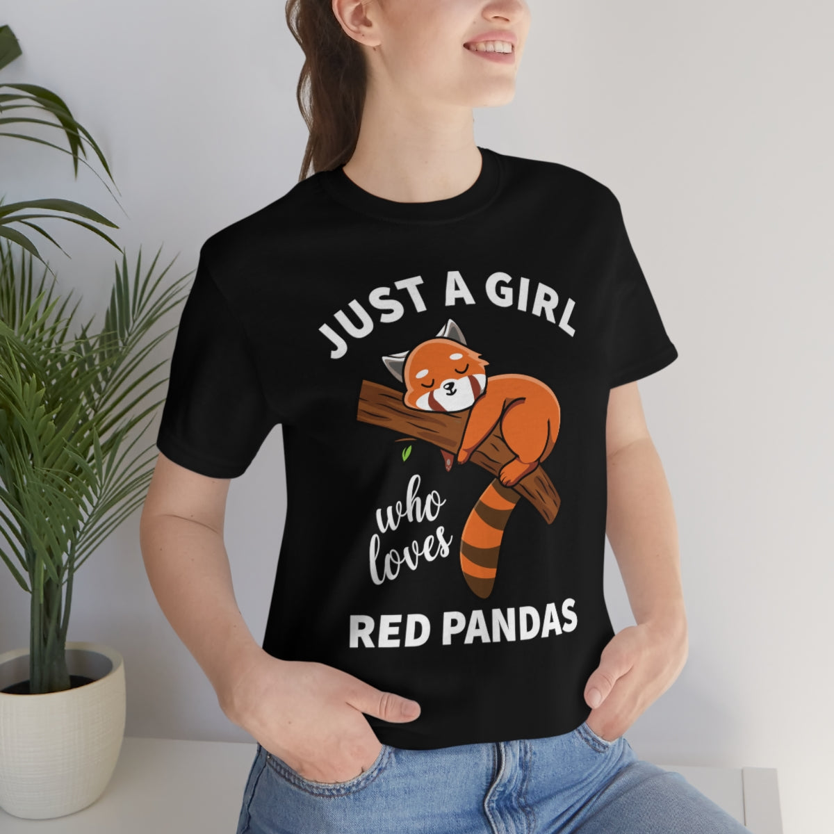 Just a Girl Who Loves Red Pandas TextileDE Germany