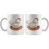 White 11oz Mug - Chicken Butt