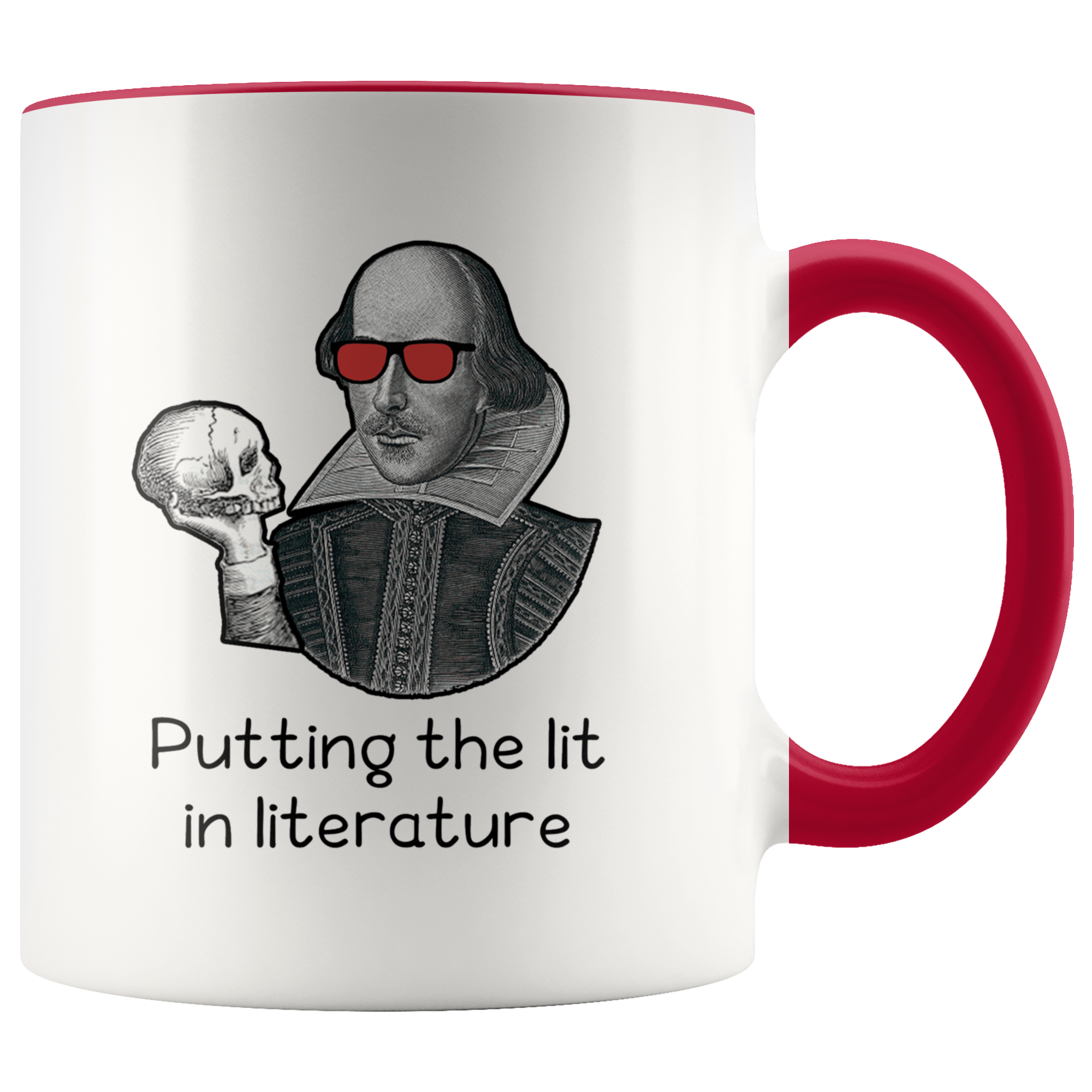 Accent Mug - Shakespeare Lit In Literature