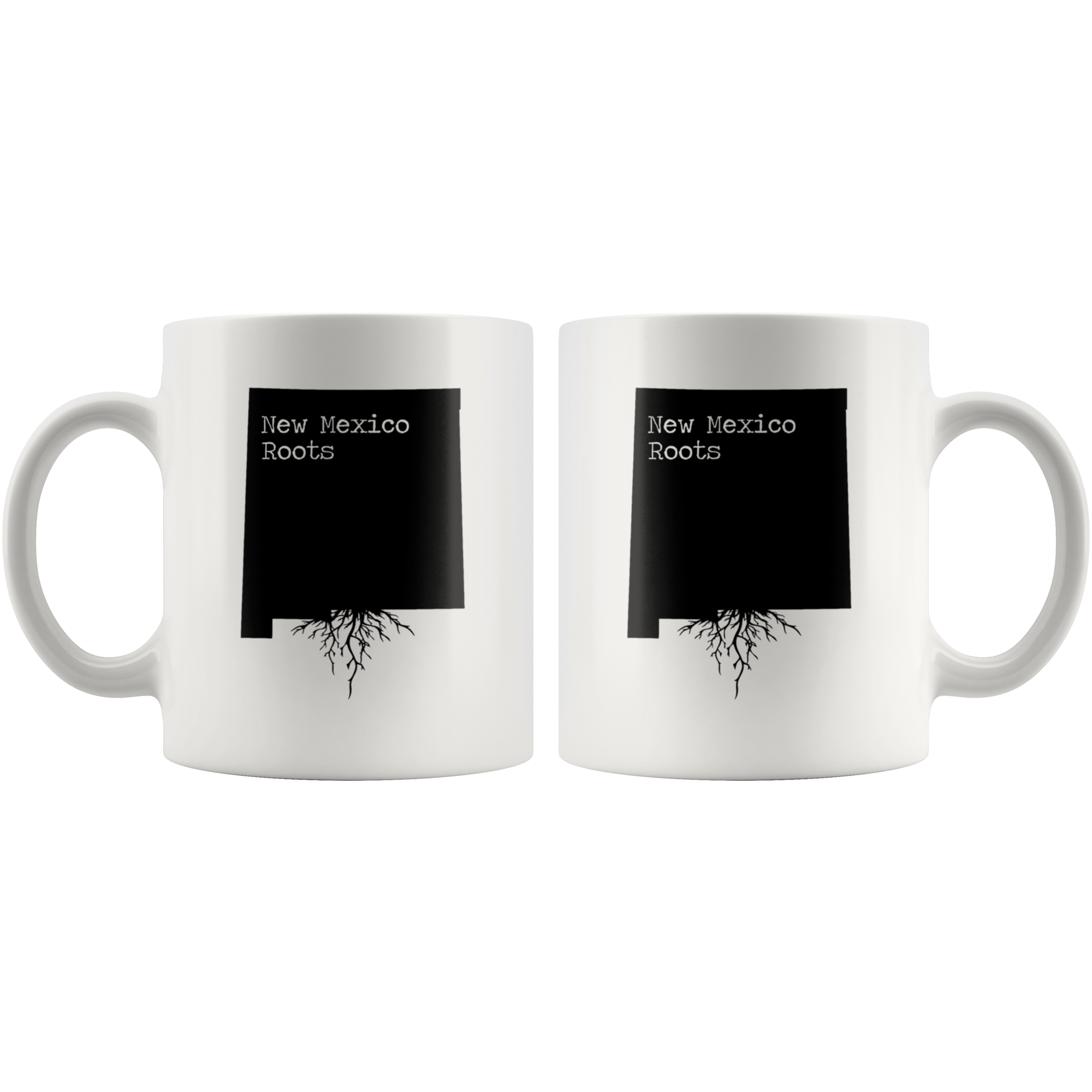 White Mugs - New Mexico Roots