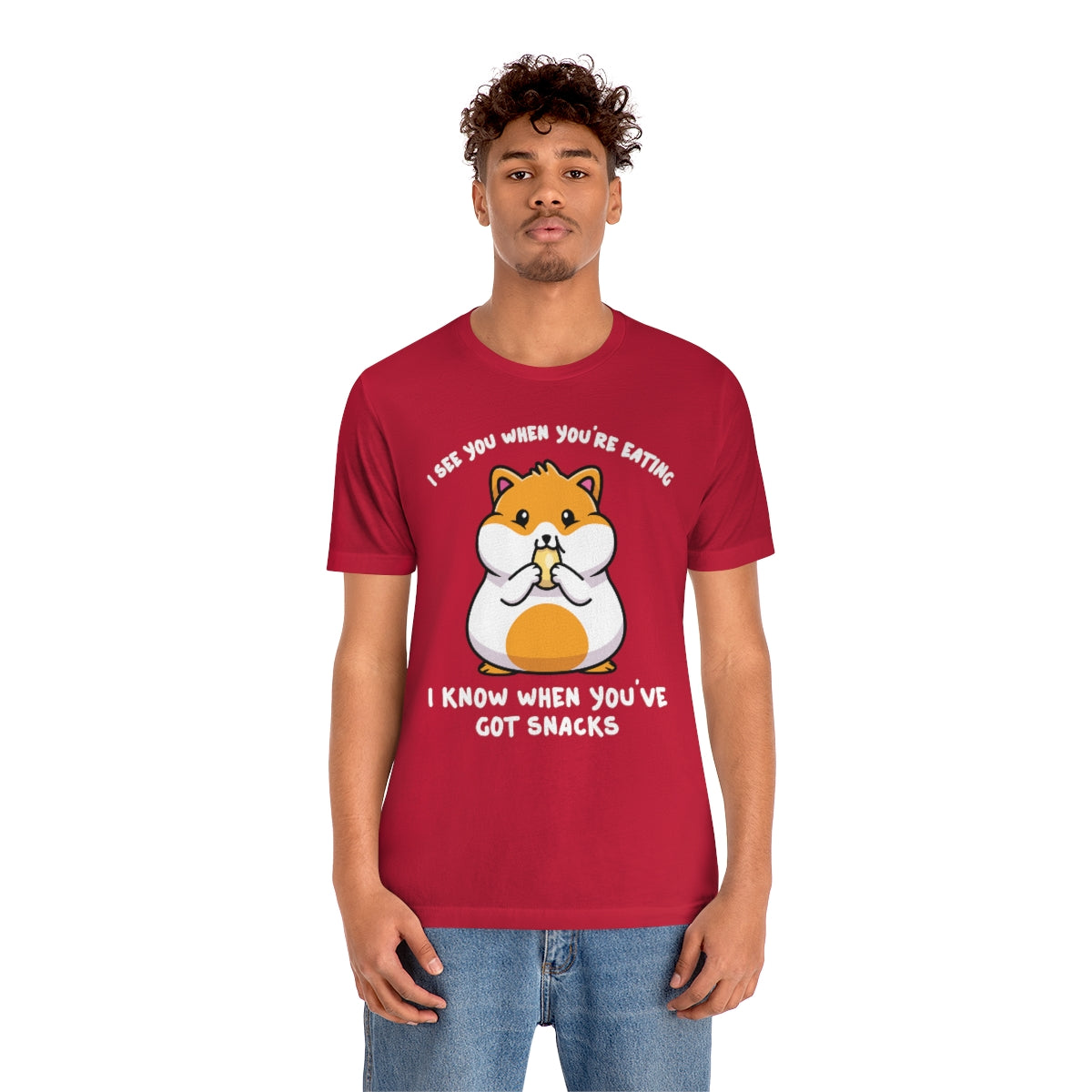 Hamster I See You When You're Eating TShirtSon UK