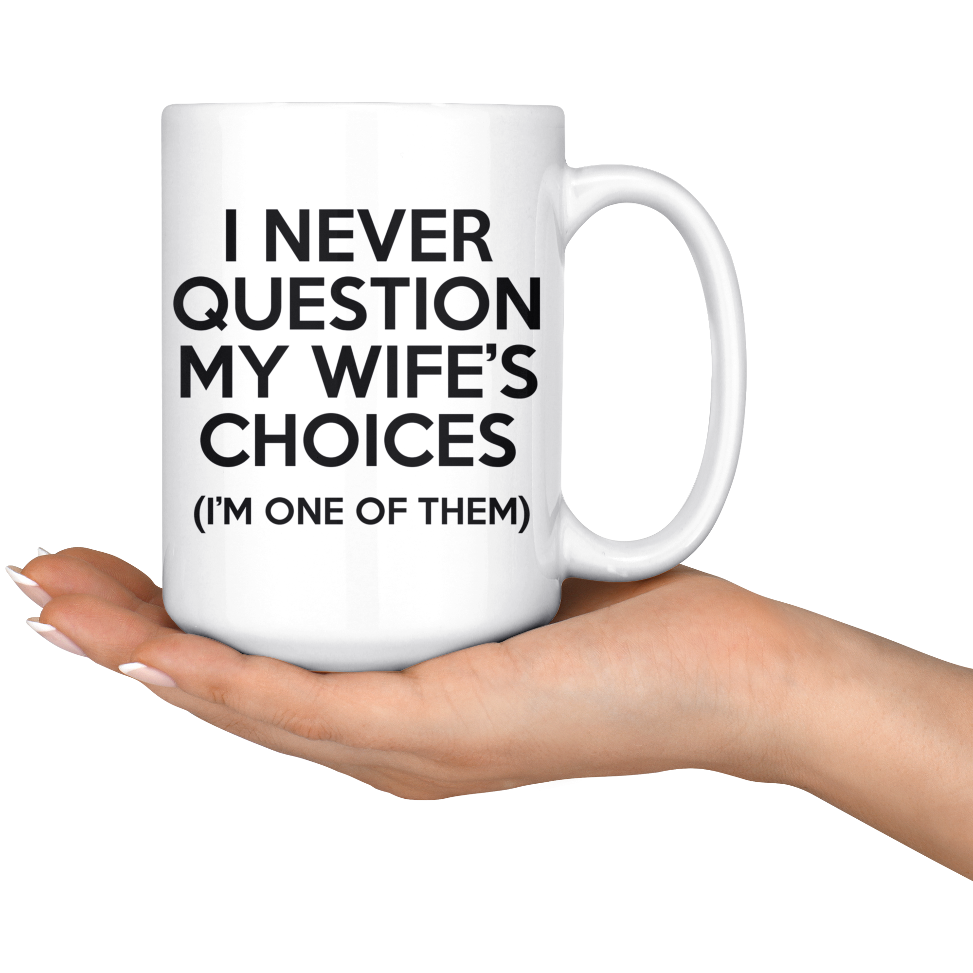 White Mugs -