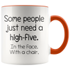 Accent Mug - High Five Face