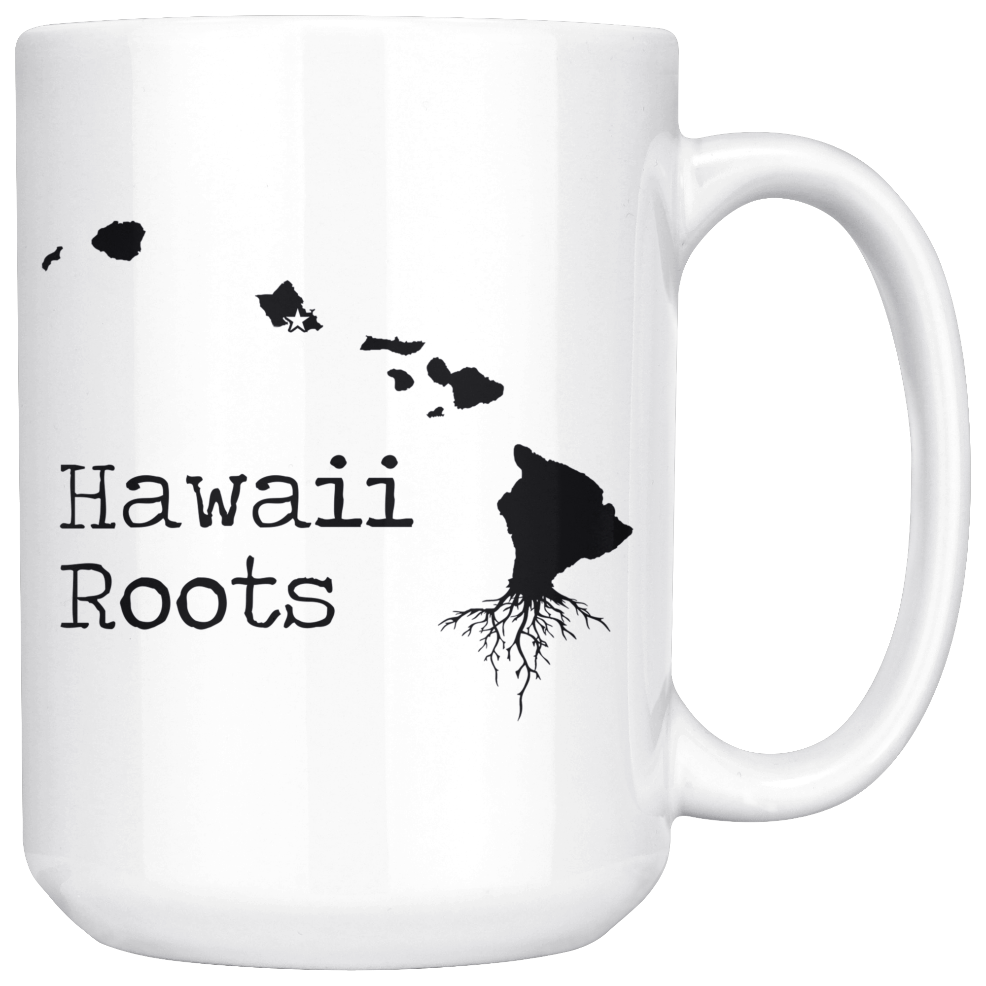 White Mugs - Hawaii Roots