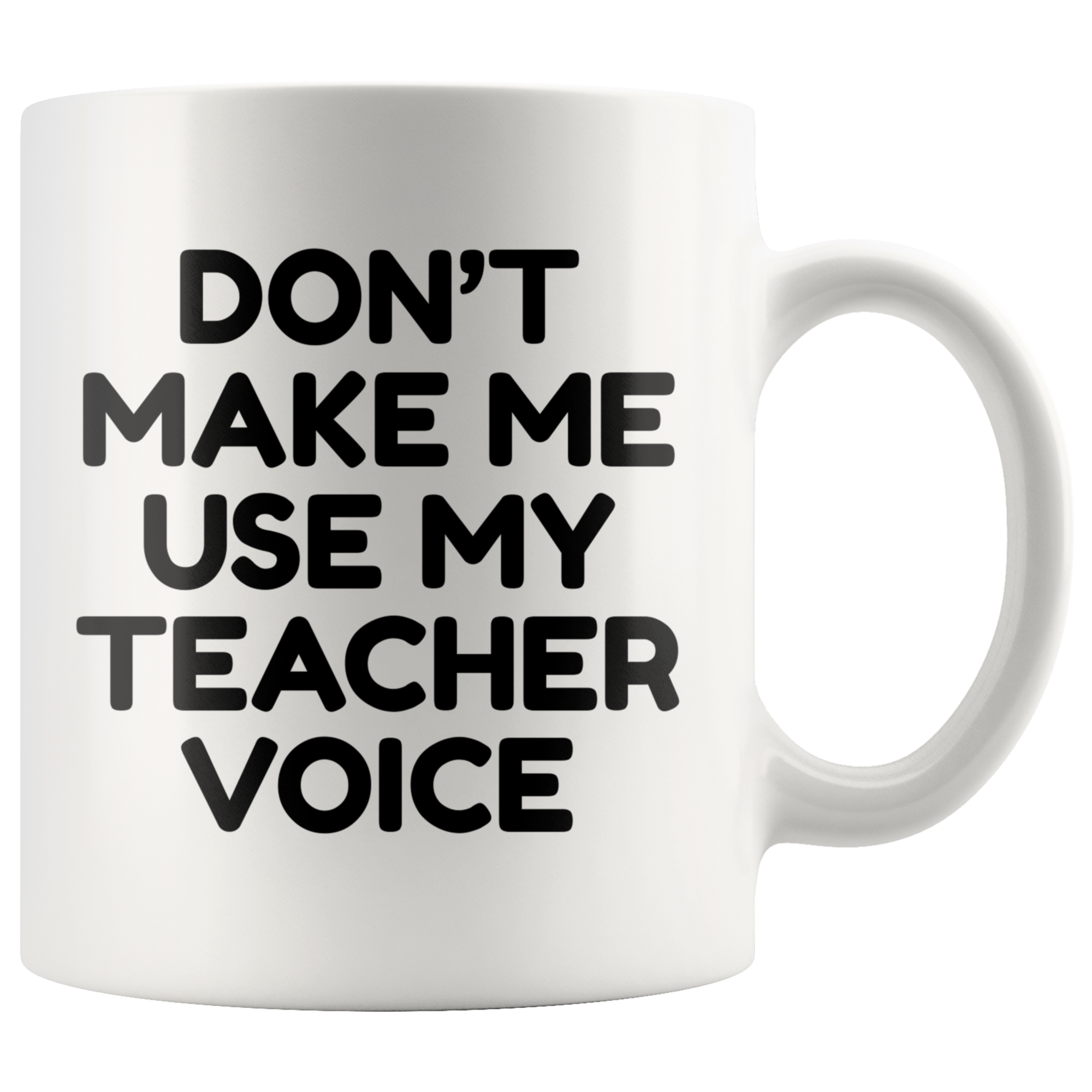 White 11oz Mug - Teacher Voice