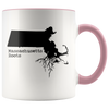 Accent Mug - Massachusetts State Roots
