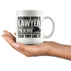 White Mugs - Lawyer Pig In Mud