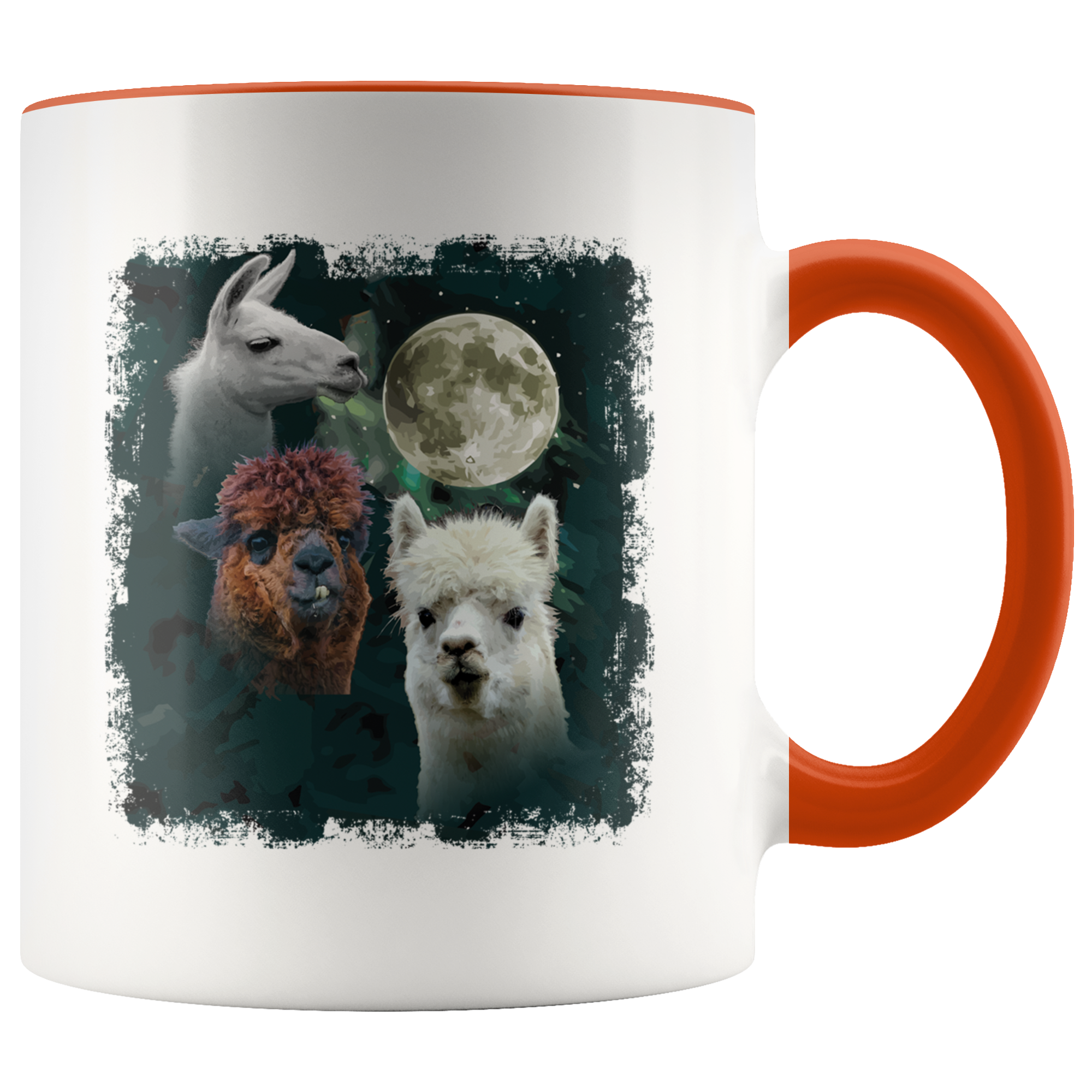 Accent Mug - 3 Llama Moon
