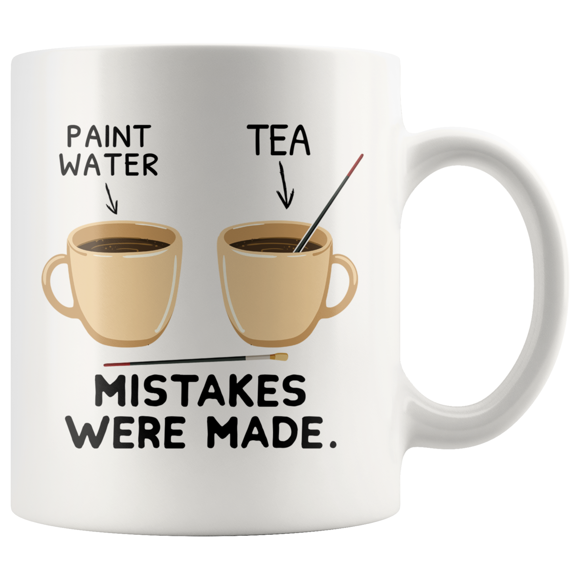 White 11oz Mug - Tea Mistakes