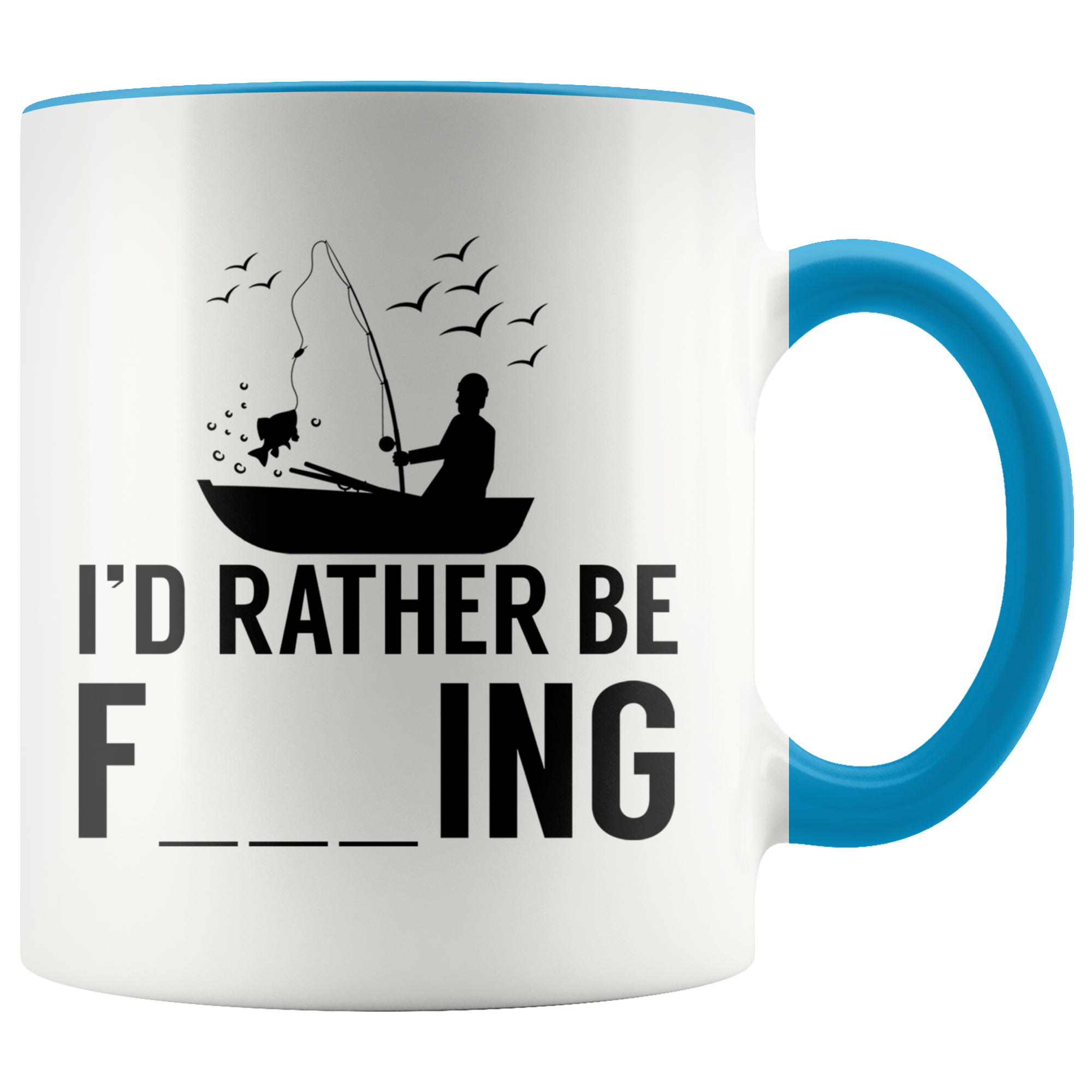Accent Mug - Rather Be Fishing