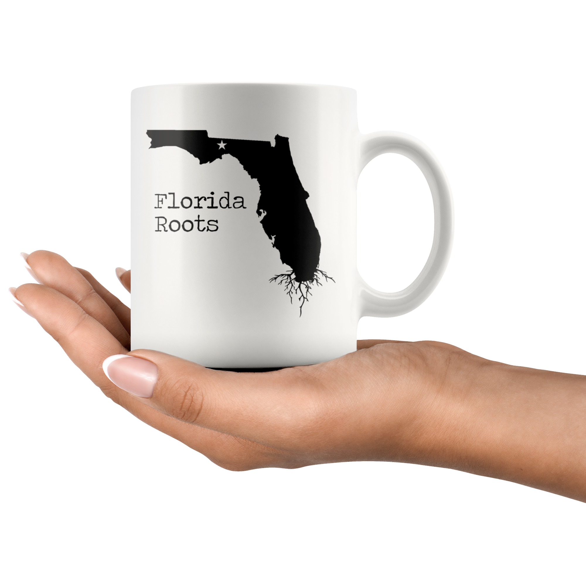 White Mugs - Florida Roots