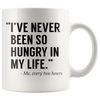 White Mugs - Never Been So Hungry Two Hours