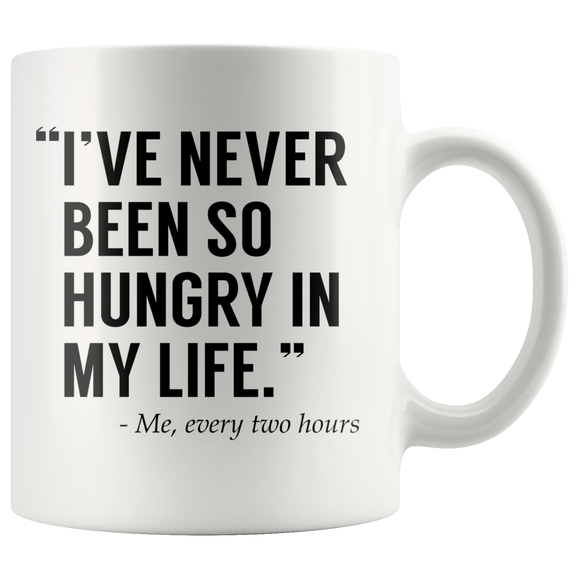 White Mugs - Never Been So Hungry Two Hours