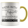 Accent Mug - Grandmasaurus Jurasskicked