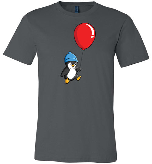 Penguin Can Fly Balloon Canvas