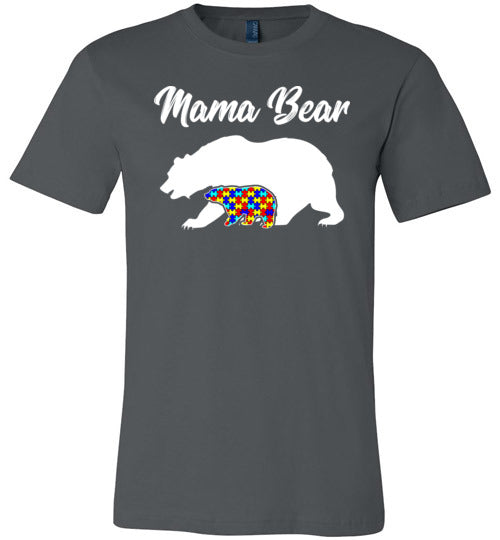 Autism Mama Bear Canvas