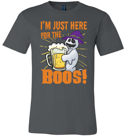 Just Here For The Boos Canvas