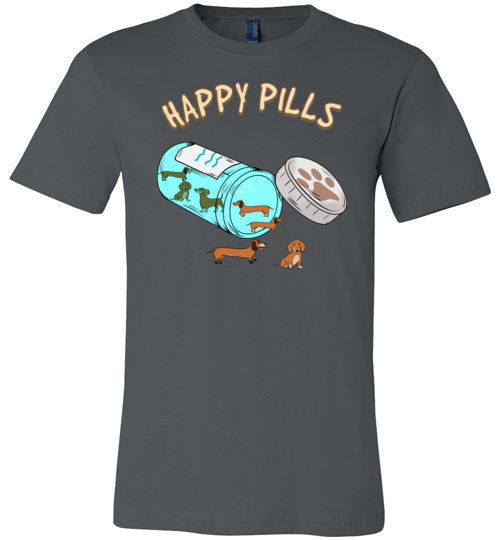 Happy Pills Dachshund Canvas
