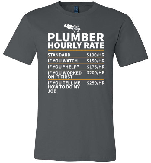 Plumber Hourly Rate Canvas
