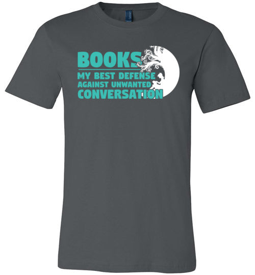 Books Unwanted Conversation Canvas