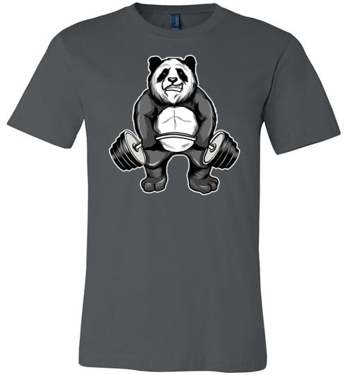 Strong Panda Weightlifting Gym Canvas