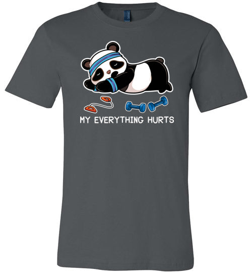 Panda My Everything Hurts Canvas
