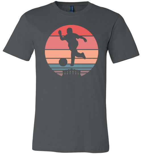 Bowling Retro Sunset Canvas