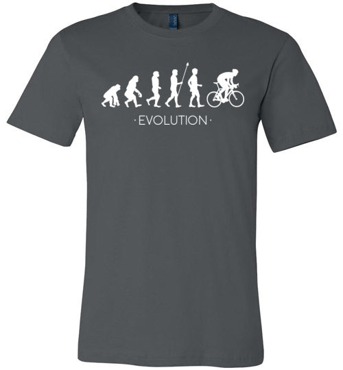 Cycling Cyclist Evolution Canvas