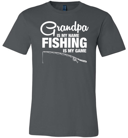 Grandpa Fishing Game Canvas