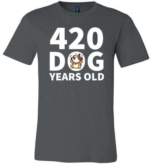 420 Dog Years Old Canvas