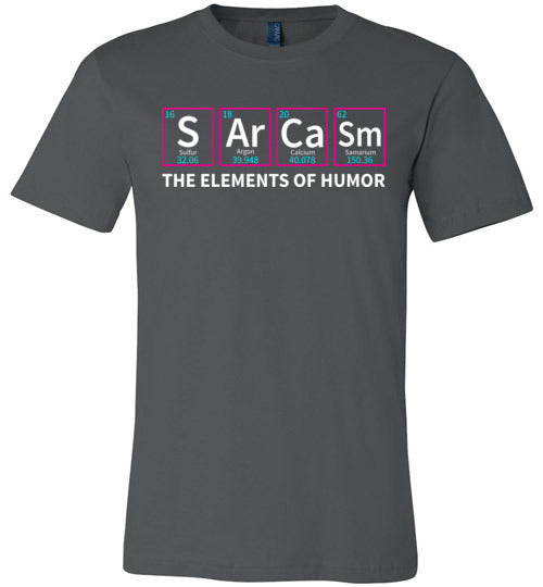 Sarcasm Periodic Table Chemistry Canvas