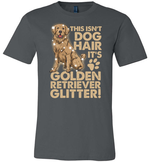 Golden Retriever Glitter Canvas