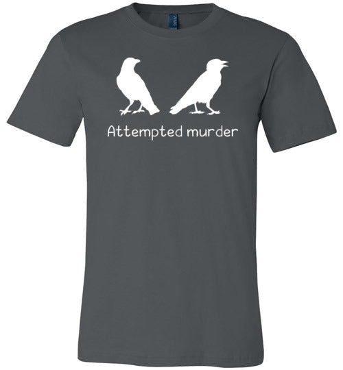 Crows Attempted Murder Canvas