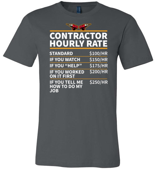 Contractor Hourly Rate Canvas