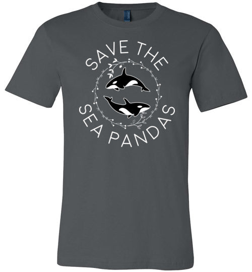 Save The Sea Pandas Canvas