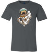 Pug In Space Canvas