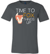 Fox Things Up Canvas