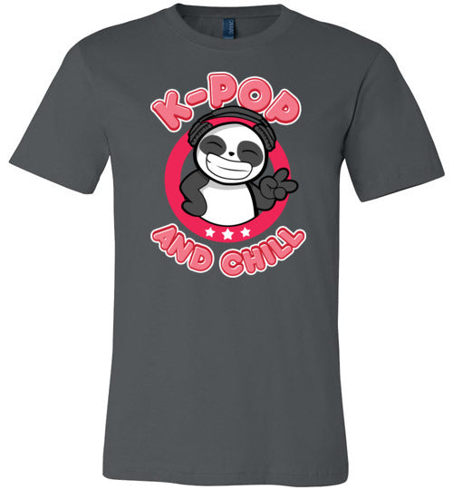 Kpop And Chill Panda Canvas