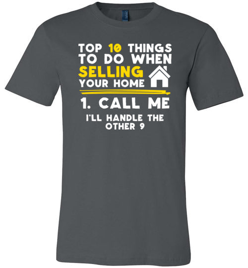 Top 10 Things Realtor Real Estate Canvas