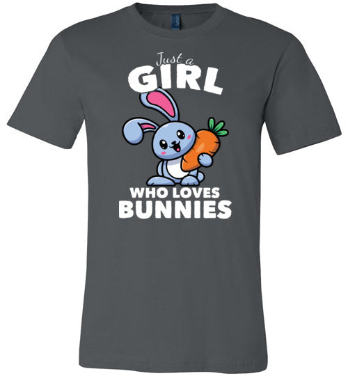 Just a Girl Who Loves Bunnies Canvas
