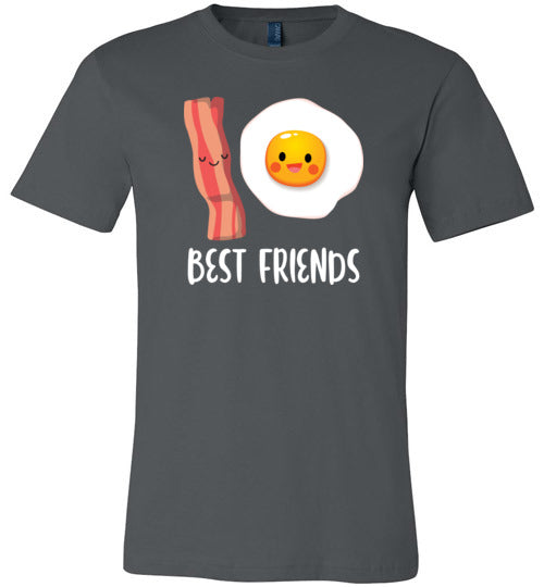Bacon And Eggs Best Friends Canvas