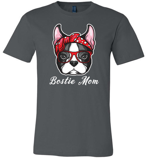 Boston Terrier Bostie Mom Canvas