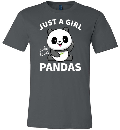 Just a Girl Who Loves Pandas Canvas