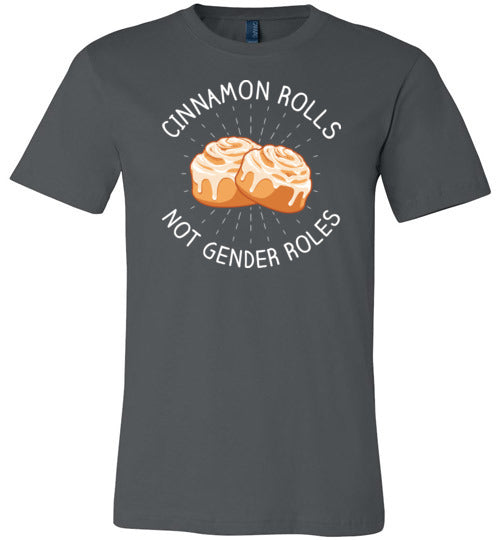 Cinnamon Rolls Not Gender Rolls Canvas