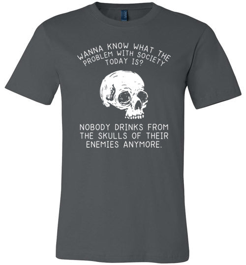 Drink From Skulls Canvas