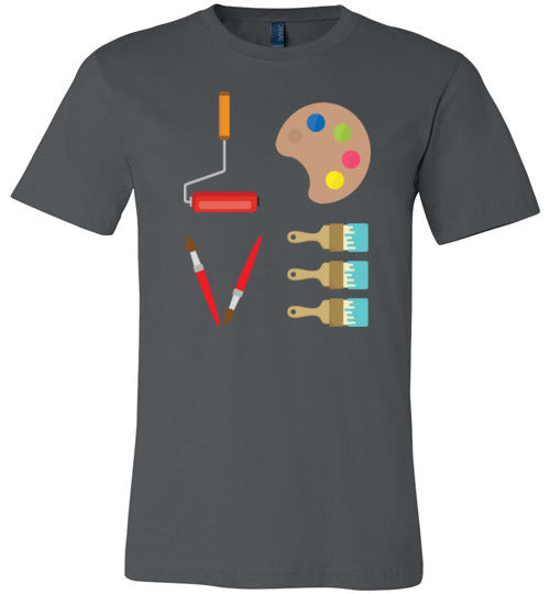 Love Art Tools Canvas