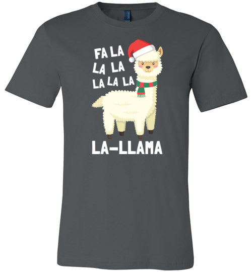 Christmas Fa La Llama Canvas