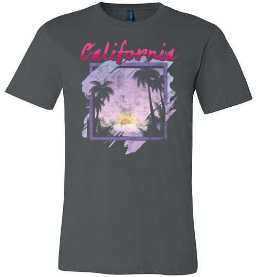 California Vintage Sunset Canvas