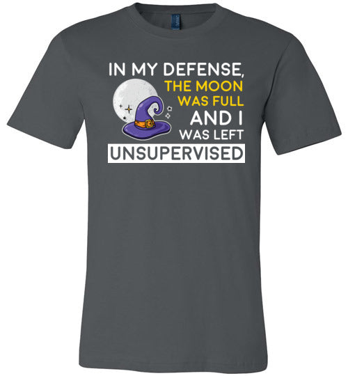 Moon Was Full Left Unsupervised Canvas